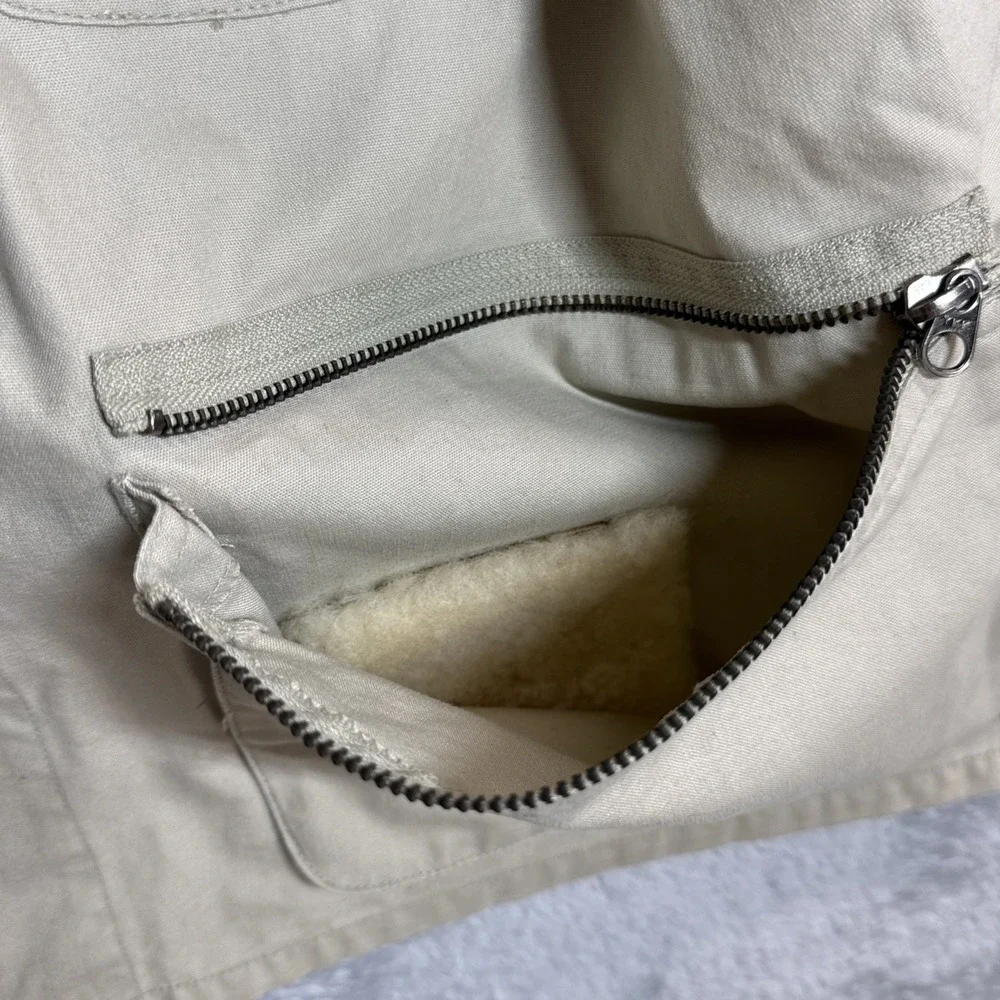Vintage Polo Sport Sportsman Vest Men XXL Tan Utility Fishing